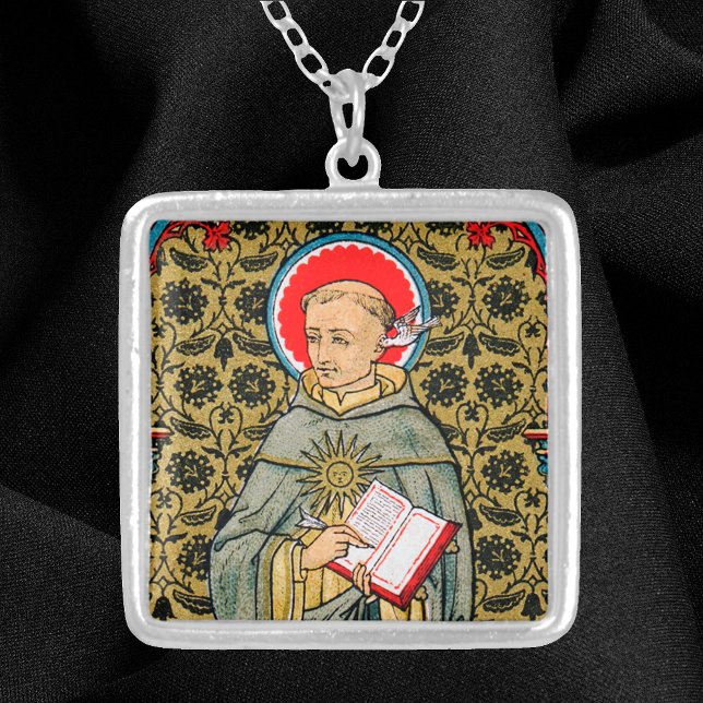 St. Thomas Aquinas (VVP 003) Silver Plated Necklace (Creator Uploaded)
