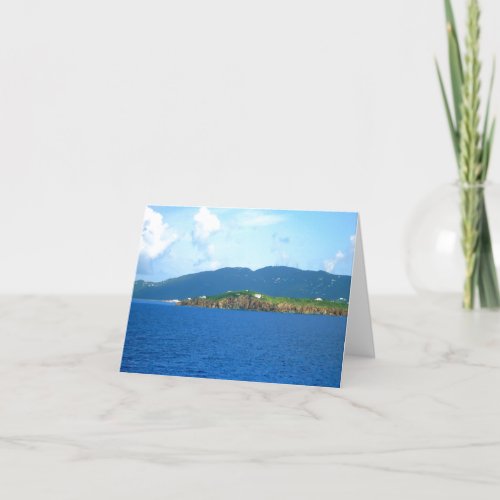 St Thomas Arrival Blank Note Cards