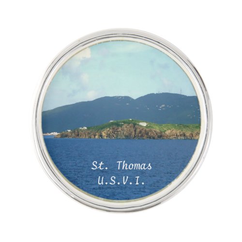 St Thomas Arrival Pin