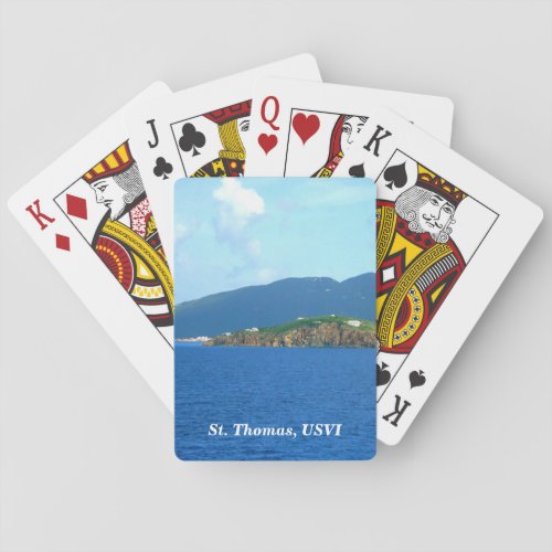 St Thomas Arrival Poker Cards