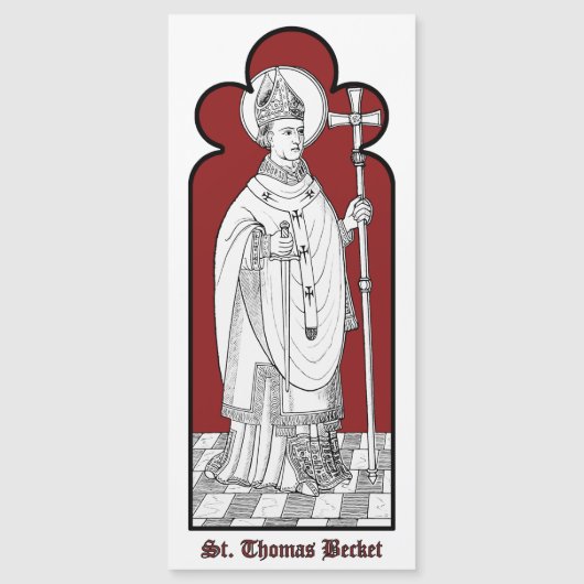 St. Thomas Becket Holding a Sword (M 033) (Front)