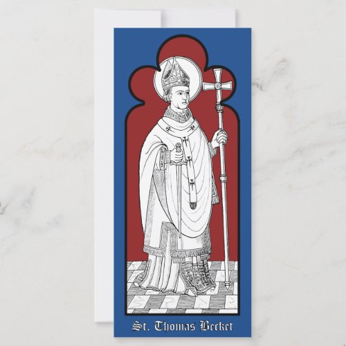 St Thomas Becket Holding a Sword M 033