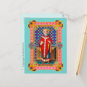 St. Thomas Becket in Red Chasuble (K 34) Postcard