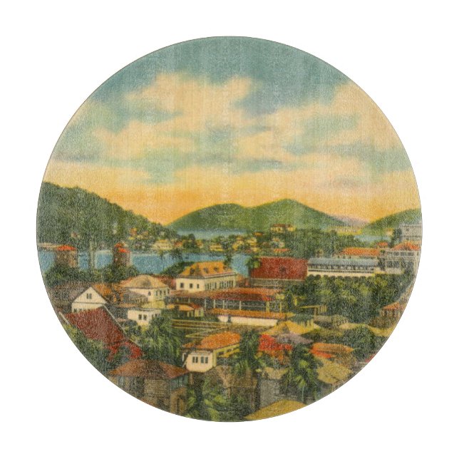 St Thomas Cutting Board (Front)