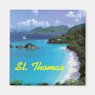 St. Thomas frudge magnet