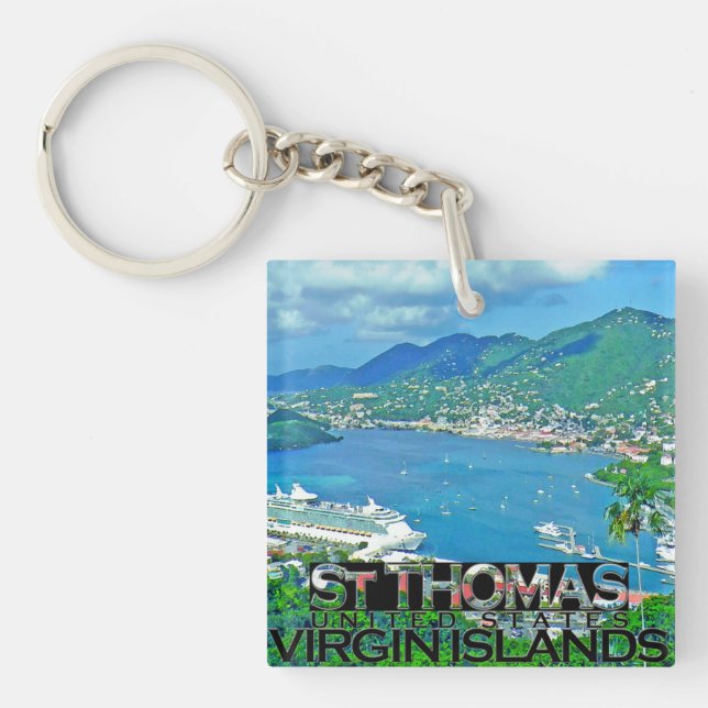 St Thomas Keychain (Front)