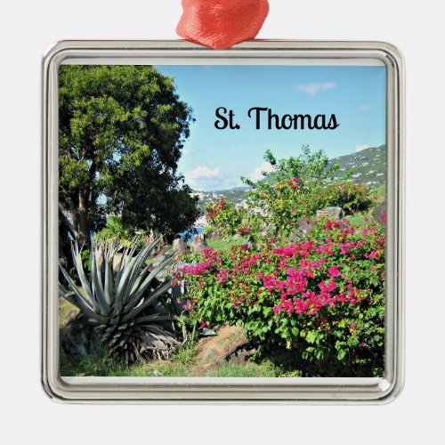 St Thomas Metal Ornament