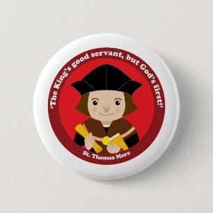 St. Thomas More Pinback Button