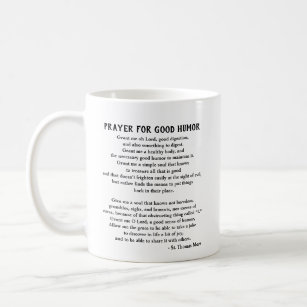 St. Thomas More Prayer for Good Humor Coffee Mug