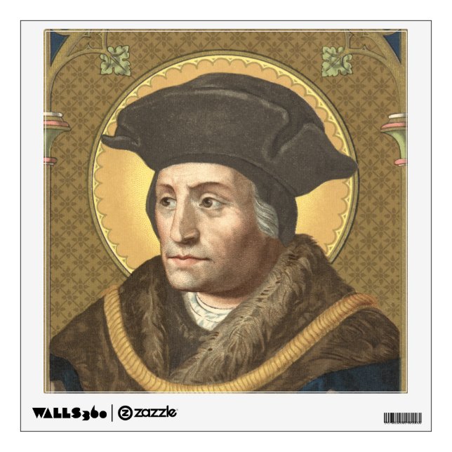 St. Thomas More (SAU 026) 12"x12" Wall Sticker (Front)