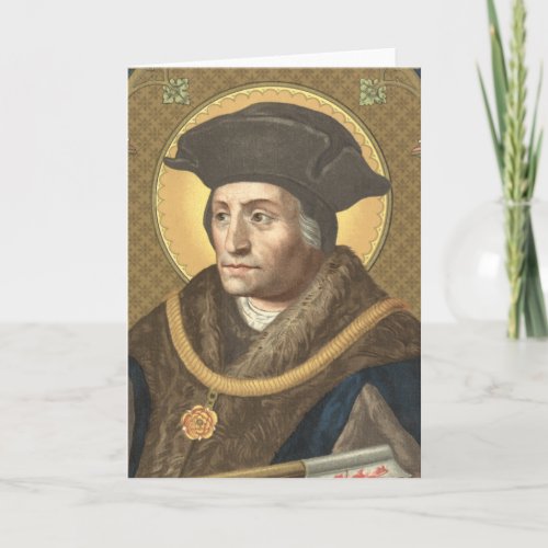 St Thomas More SAU 026 Blank Greeting Card 2