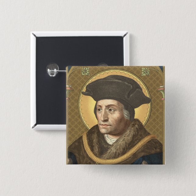 St. Thomas More (SAU 026) Pinback Button (Front & Back)