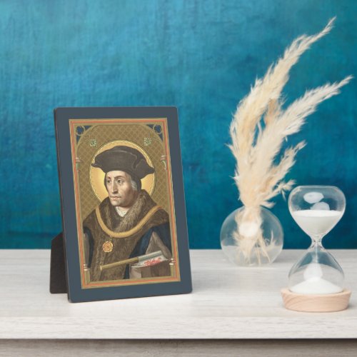 St Thomas More SAU 026 Plaque 1 5x7