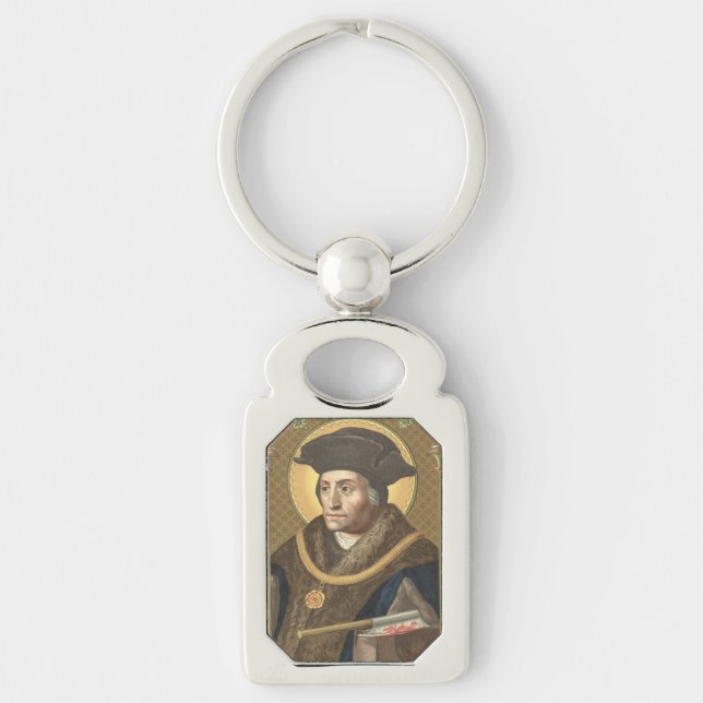 St. Thomas More (SAU 026) Rectangle Metal Keychain (Front)
