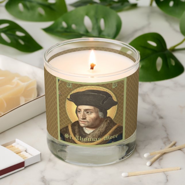 St. Thomas More (SAU 026) Scented Candle (Lit)