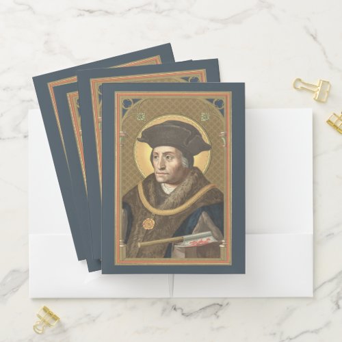 St Thomas More SAU 026 Style 1 Pocket Folder