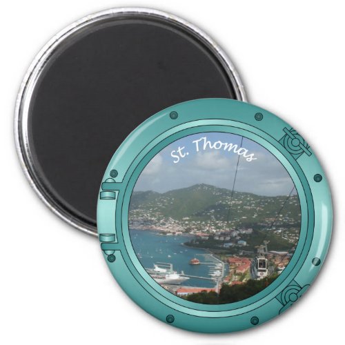 St Thomas Porthole Magnet