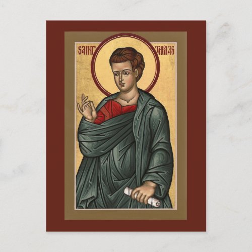 St Thomas Prayer Card