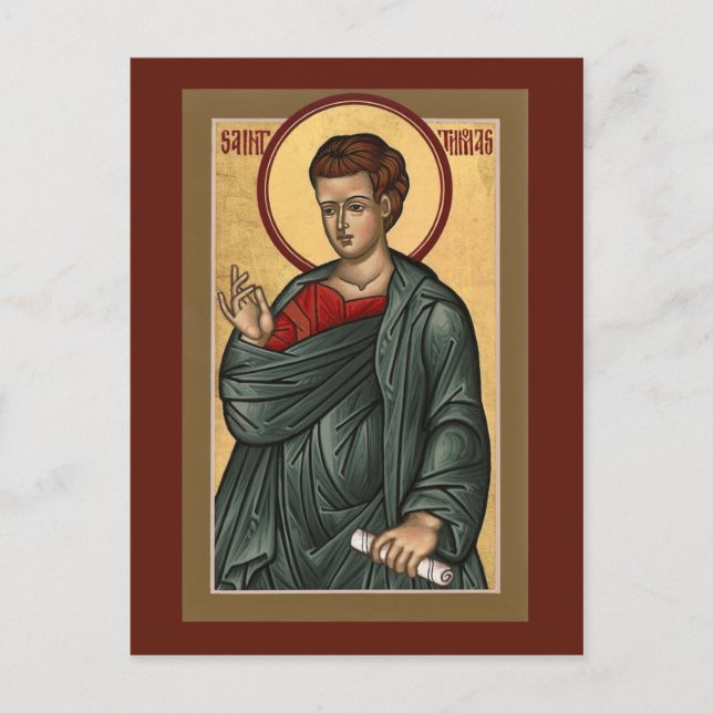 St. Thomas Prayer Card (Front)