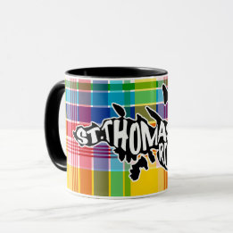 St. Thomas, Rock City, U.S. Virgin Islands, Madras Mug