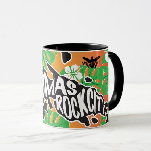 St Thomas Rock City Virgin Islands Mug