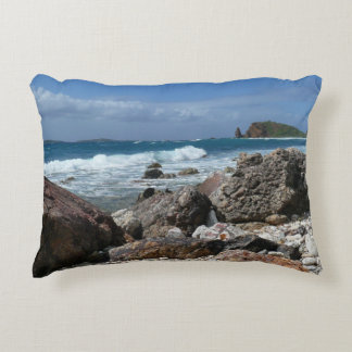 St. Thomas Rocky Beach Accent Pillow