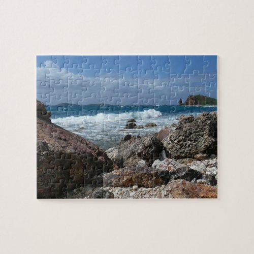 St Thomas Rocky Beach Jigsaw Puzzle