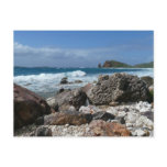 St. Thomas Rocky Beach Postcard