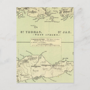 St Thomas, St Jan, St Crook Postcard