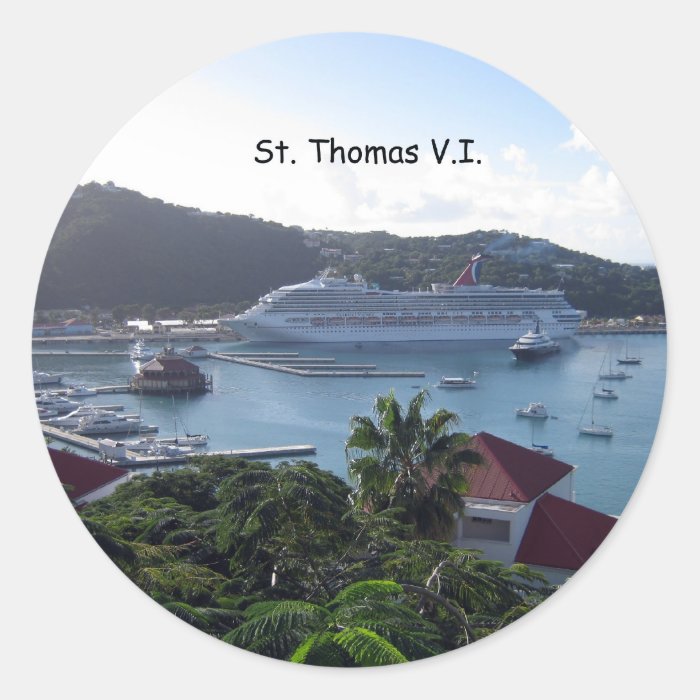 St. Thomas Sticker