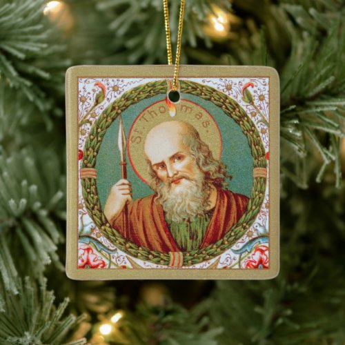 St Thomas the Apostle JMAS 12 Ceramic Ornament