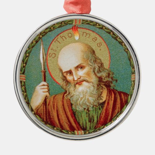 St Thomas the Apostle JMAS 12 Metal Ornament