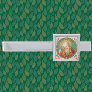 St. Thomas the Apostle (JMAS 12) Silver Finish Tie Bar