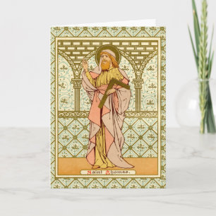 St. Thomas the Apostle (RLS 18) Blank Greeting Card