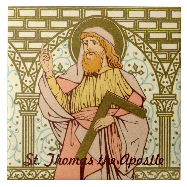 St. Thomas the Apostle (RLS 18) Ceramic Tile (Front)