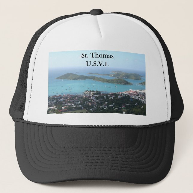 St. Thomas U.S.V.I. Trucker Hat (Front)