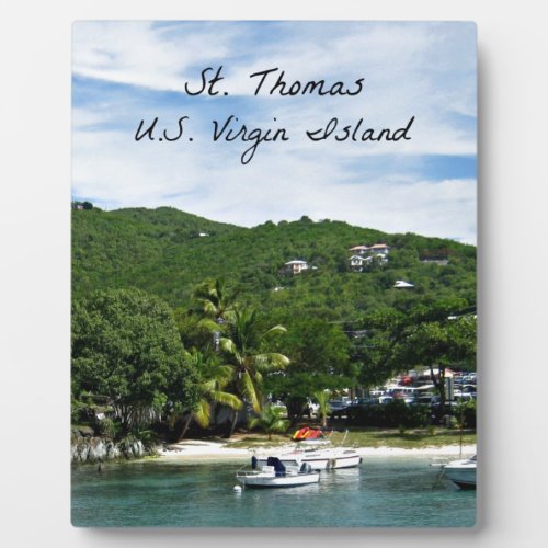 St Thomas US Virgin Islands Plaque