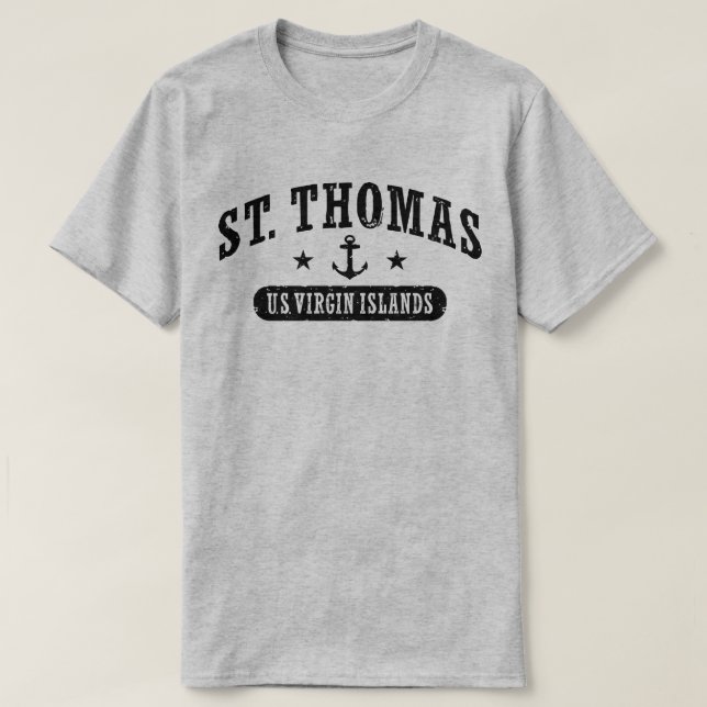 St. Thomas U.S. Virgin Islands T-Shirt (Design Front)