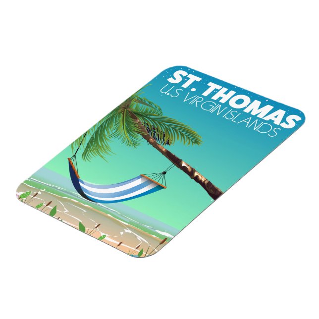 St Thomas US Virgin Islands. Magnet (Left Side)