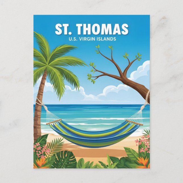 St Thomas us virgin islands Postcard (Front)