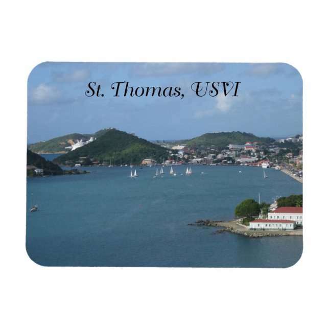 St. Thomas USVI Magnet (Horizontal)