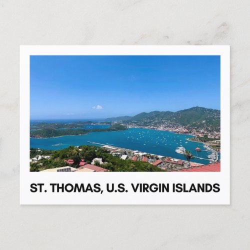 St Thomas USVI Postcard
