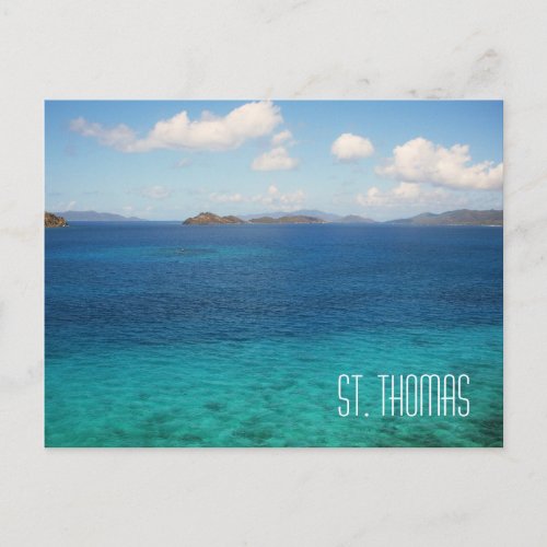 St Thomas Virgin Islands Postcard