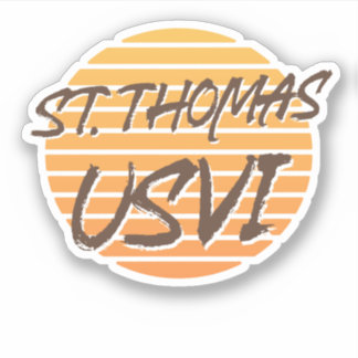 St. Thomas Virgin Islands Sticker