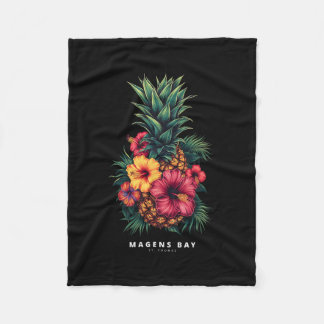 St Thomas Virgin Islands Vacation Shirt Tril Pinea Fleece Blanket