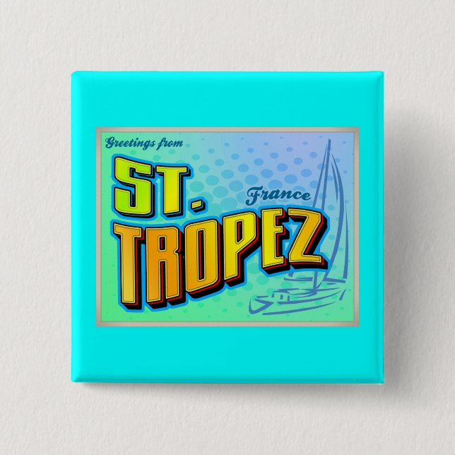 ST. TROPEZ BUTTON (Front)