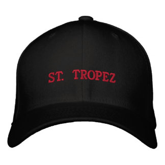 ST. TROPEZ EMBROIDERED BASEBALL CAP