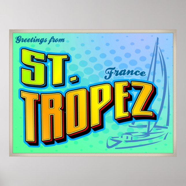 ST. TROPEZ poster (Front)