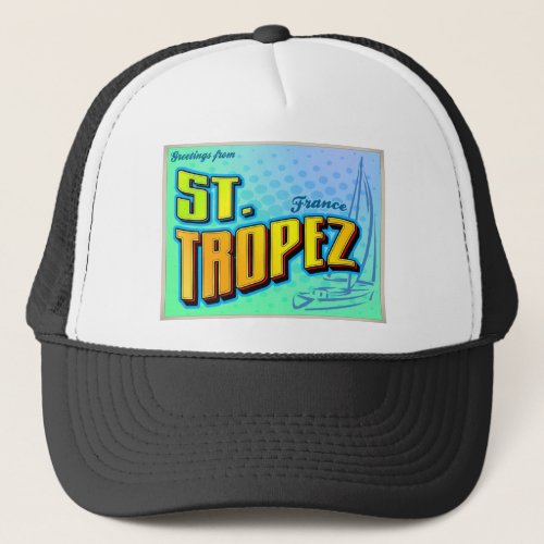 ST TROPEZ TRUCKER HAT