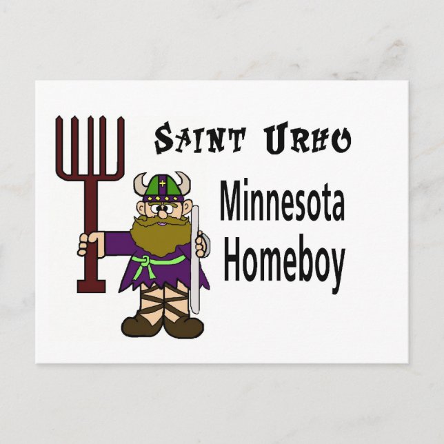 St. Urho Postcard (Front)
